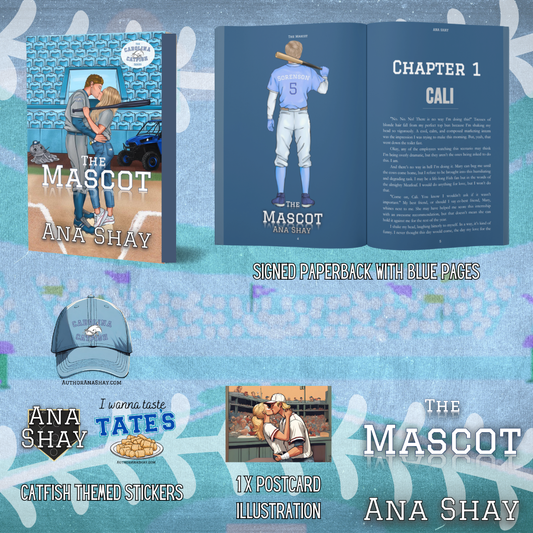The Mascot (Carolina Catfish Book 1) Blue Page Edition - SIGNED