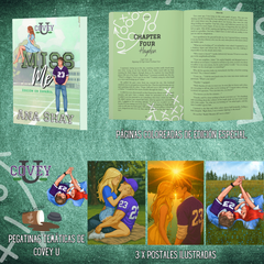 Páginas coloreadas de edición especial.
