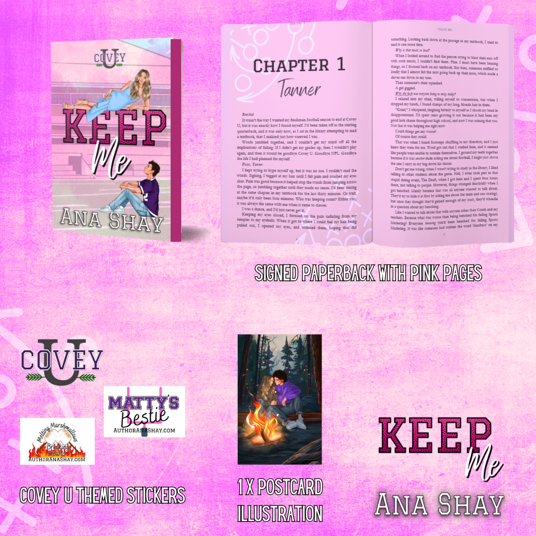 Illustrated Name Keep Me (Covey U 5) - Hardback SIGNED