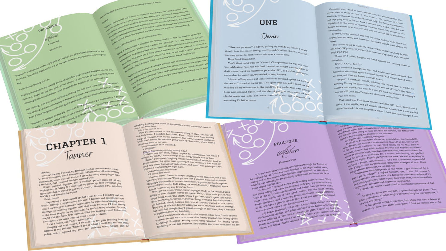 Signed Covey U Colored Page Book Bundle